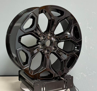 Jante de voiture Xinlin 22X9J PCD6X139.7 Flow Forming Deep Concave adaptée aux Chevrolet Silverado, Durango, Ram Van, Wagon