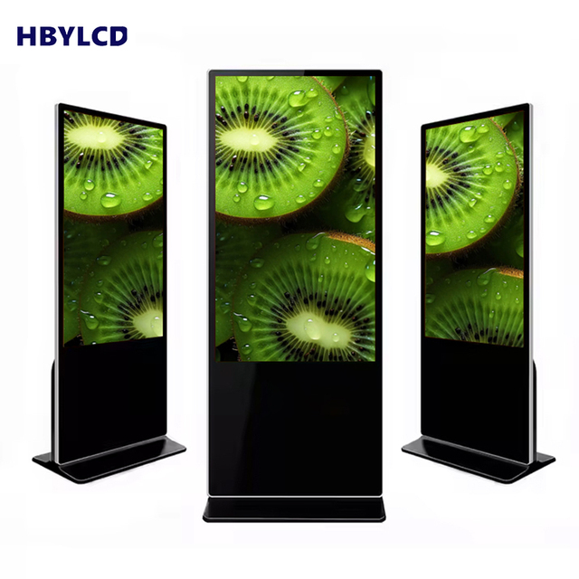 Smart Advertising Boards Touch Screen Digital Signage Monitor with Metal Material for Digital Advertising Screens