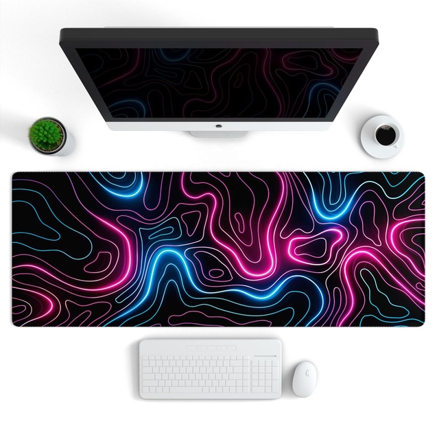 Desk Mats for Oem Odm Factory Gaming Mouse Pads with Edging Packaging and Logo Pc Desk Pad Mat Custom Mouse Pad for Home Office