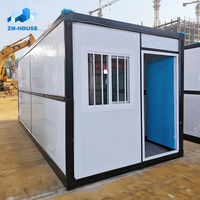 Maison mobile préfabriquée, appartement de camping, bureau, bâtiment modulaire, module préfabriqué, maison conteneur pliable avec toilettes