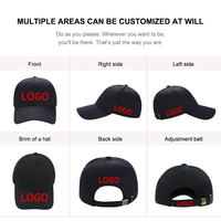 Casquette de baseball unie à visière incurvée, en coton vierge, brodée en 3D, réglable, pour enfants, décontractée, 6 panneaux, pour le sport en extérieur, avec logo personnalisé
