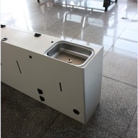 Personalizar ambulancia autobús coche aluminio lavado mano lavabo fregadero Sistema de tanque