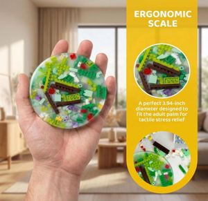 Custom Reusable Picky Pad <b>Bricks</b> Fidget Pads Multicolor Building Blocks Picking Pad Kit Skin Fidgets Adults Anxiety ADHD - Product Image 2