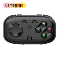 Manette de jeu sans fil Gamegaga Y05 Mini, manette de jeu portable BT avec prise en charge des vibrations, jeu/livre électronique/prise de photos, multiplateforme