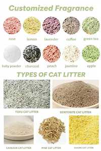 प्राकृतिक बेंटोनाइट मिट्टी बायोडिग्रेडेबल फ्लैशबल पर्यावरण के अनुकूल बिल्ली कूड़े थक्के खनिज रेत - Product Image 6