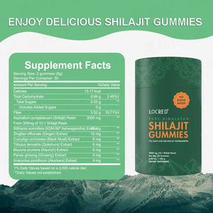 OEM Vegan Shilajit suplemen makanan Resin dengan mineral Fulvic Acid <span class=keywords><strong>Magnesium</strong></span> organik Himalayan Shilajit - Product Image 3