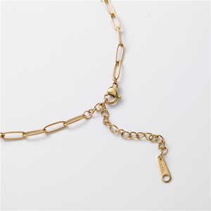 Collar con colgante con letra inicial personalizada para mujer, colgante de diamante, Collar chapado en oro, gran oferta - Product Image 6