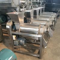 DZJX 0,5 Tonne Petite Presse à Vis Commerciale et Domestique Extracteur de Jus de Myrtille Équipement d'Extraction de Jus de Myrtille