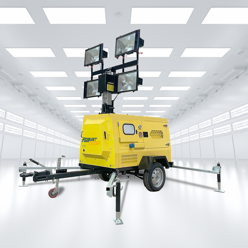 12kw Diesel Light Tower Engine 4x1000W