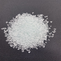 Copeaux de verre transparents concassés en vrac, gravier de verre, support filtrant pour piscine, décoration d'aquarium, agrégat pour terrazzo