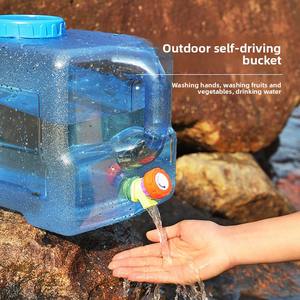 20L Durable Écologique Étanche Camping En Plein Air Cuisson Pique-Nique BBQ Mince Bouteille D'<span class=keywords><strong>eau</strong></span> En Plastique Robinet pour <span class=keywords><strong>Eau</strong></span> <span class=keywords><strong>Potable</strong></span> Claire - Product Image 5