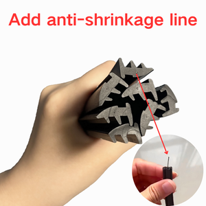 Joint d'étanchéité en caoutchouc EPDM et silicone pour verre, bande d'étanchéité industrielle B pour fenêtres et portes en alliage d'aluminium - Product Image 5