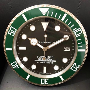 Reloj de Pared Creativo de Metal de 14 Pulgadas, Diseño Contemporáneo <span class=keywords><strong>para</strong></span> Decoración del Hogar, Movimiento de Cuarzo - Product Image 3