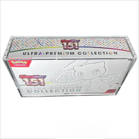 Étui de protection en acrylique premium personnalisé 151 Ultra Premium Collection UPC avec couvercle magnétique