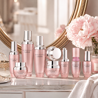 Ensemble d'emballages cosmétiques en verre de haute qualité avec flacon pompe et pot à crème 120ml 100ml 60ml 40ml 30ml 15ml pour les soins de la peau