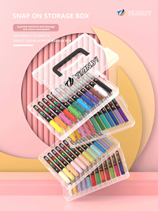 Sıvı Fırça Akrilik Boya Sanat Marker Fineliner Kalem DIY Kart Seramik Taş Cam Kumaş Kumaş Çizim Grafiti - Product Image 5