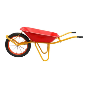 Gerobak Dorong Tugas Berat 20x3 Inci Pneumatik Dengan Konstruksi Roda Besar Berbahan PU Foam dan Pneumatik untuk Indonesia - Product Image 1