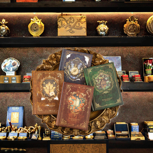 שפה פנאי רטרו אירופאי מאה שירים מודפס עשה זאת בעצמך ידנית מחברת כתיבה לתלמידים כריכת עור 96 דפים מתנה - Product Image 3