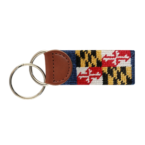 Llaveros de piel de vaca Diseño de punto de aguja personalizado Llavero de cuero genuino Moda personalizable - Product Image 5