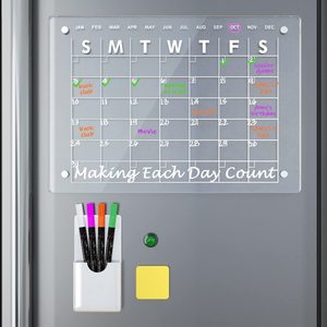 Calendario Magnético Personalizado para Refrigerador, Tabla de Tareas Borrable en Seco, Venta al por Mayor, Mensual y Semanal - Product Image 4