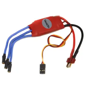 Controlador electrónico de velocidad con conectores Dean, ESC Simonk, 30A, 1 unidad