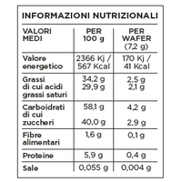 Vente en gros de mini-gaufrettes italiennes de la marque Cabrioni, biscuits sucrés fourrés à la crème vanille, collation croustillante pour le petit-déjeuner, boîte de 10 pièces x 400 g