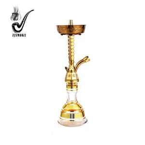 Top Verkäufe einzigartiges Design hochwertige Hubbly sprudelnde Shisha ägyptischen Edelstahl russische Shisha