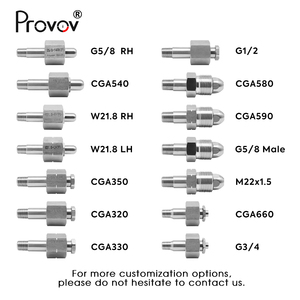 Provov Bán Buôn Brass Threaded Tee Phù Hợp Tùy Chỉnh Ba Cách G5/8 Tee Kết Nối Cho Xi Lanh Khí Tank Chai - Product Image 3