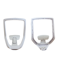 Pièces de chaise de bureau de couleur blanche en nylon fort de fabricant professionnel kits de cadre arrière de chaise pivotante ES405W