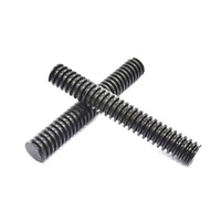 DIN Black Fully Threaded Rod Steel Threaded Bar M8-M30 1-3 Meter DIN975 Standard