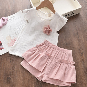 Gli articoli più venduti eleganti set di pantaloni con gonna per bambina per <span class=keywords><strong>la</strong></span> bella ragazza al negozio al dettaglio Online - Product Image 3