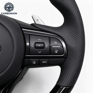 Volante Deportivo de Cuero de 49 mm con 4/3 Radios para Camry/Corolla/Rav4/Prius/Yaris/4Runner/Alphard/Lexus - Product Image 6