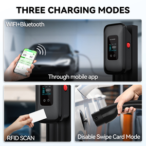 อุปกรณ์ชาร์จรถยนต์ไฟฟ้า Gocean Home Ev 7kw Ac Fast Ev Vehicle Powered Charging Station - Product Image 3