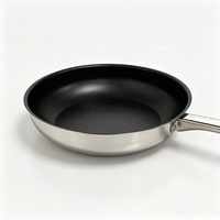 Set Panci Masak Mewah Kustom dengan Gagang Stainless Steel, Anti Lengket, Induksi, Modern, Unik, dan Berkualitas Tinggi