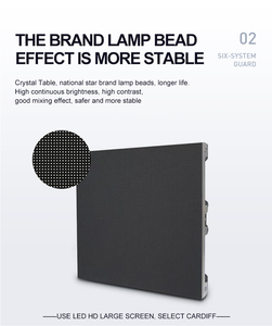 Thấp moq đầy đủ màu sắc trong nhà LED lớn màn hình hiển thị Panels p1.25 p1.53 p1.86 P2 p2.5 pantallas trong nhà Màn hình LED Nhà cung cấp - Product Image 4