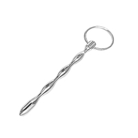Sexbay Sonde et Dilatateur Urétral en Acier Inoxydable, Plug Métallique Étanche, Jouet Adulte Masculin pour Massage Intime