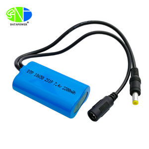 OEM 3,7 V 7,4 V 2 S 2 S 1 P Lithiumbatteriepack 18650 2200 mAh 2600 mAh 3000 mAh Lithium-Ionen-Batterie Elektrische Sektoren-Batterie - Product Image 5