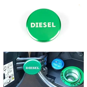 Aluminium Green Diesel Billet Tankdeckel Tankdeckel Schloss für Dodge Ram 2013-2017 Racing