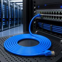 Cable de Red Ethernet Cat6 RJ45 de Alto Rendimiento, 250MHz, 24AWG, CCA, para Enrutador Gigabit, TV Box