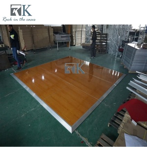 Pista de Baile Portátil de Madera Blanca de Alto Brillo para Bodas, Venta al Por Mayor - Product Image 6