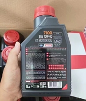Huile moteur de moto entièrement synthétique 4T 10W-40