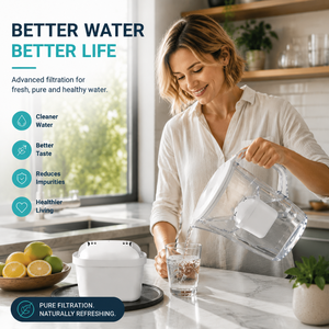 Cartucho de Filtro de Agua Universal para Purificador de Agua Doméstico, Solución de Repuesto - Product Image 1