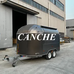 Chariot de restauration mobile personnalisé pour hot-dogs, idéal pour les voyages en famille, avec équipement inclus - Product Image 2