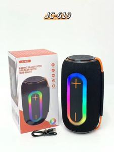Haut-parleur Bluetooth RVB JC-610 en tissu portable, audio sans fil 10W avec subwoofer, idéal pour le sport, les voyages, cadeau promotionnel, vente en gros - Product Image 5