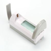 Distributeur de savon/alcool mural de table 1000 ml en ABS à commande liquide, à pression coudée, design moderne, écologique, pour hôpitaux et hôtels