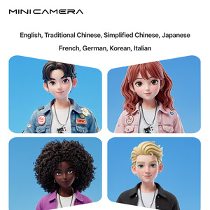 Appareil photo numérique rétro mini DC29S, texture métallique, super léger, cuir véritable, CMOS 1080P, caméras vidéo pour la photographie - Product Image 5