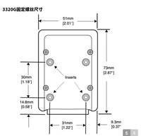 Honeywell-escáner de imagen de área compacta, 3320G, 1D, 2D, PDF417, escáner de código de barras