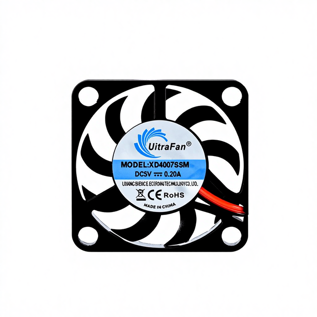 40x40x7mm DC Fan 24V Energy Saving Long Lifespan Dual Ball Bearing Axial Fan for Inverter Laser Engraver