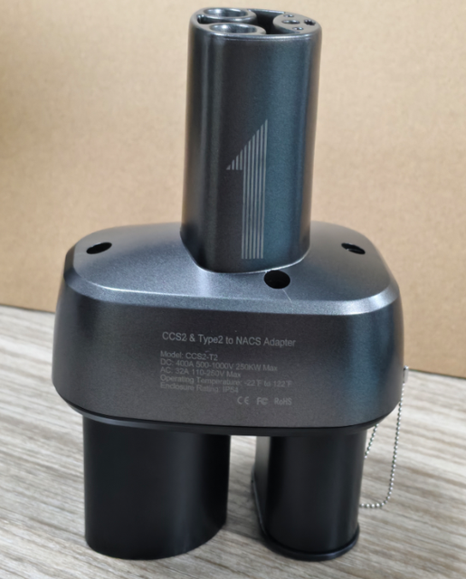 CCS2 to Tesla  Adapter DC+AC CCS2 to NACS Adapter CCS2 to NACS AC DC Adapter EV Connector Ccs 2 Adapter for Tesla EV Adapter