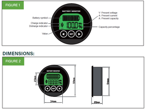 EJBM21 500A Smart Shunt para monitor de batería Bluetooth Dispositivo de bajo consumo para paquetes de baterías AGM de plomo ácido - Product Image 5